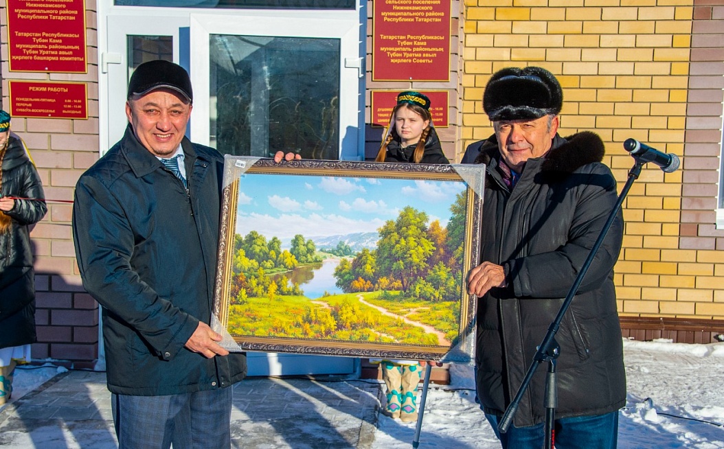 Первый: в Нижнекамском районе открыли новое здание исполнительного комитета 